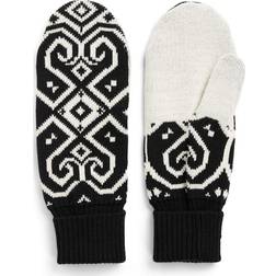 Dale of Norway Falun Merino Wool Mittens - Black/Off White