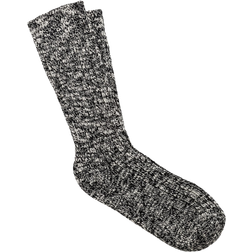 Birkenstock Women's Cotton Slub Socks - Grey/Black