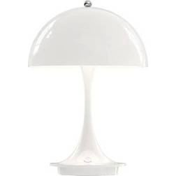 Louis Poulsen Panthella Portable White Bordlampe 23cm