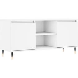 vidaXL 104x35x50cm White Fernsehschrank 104x50cm