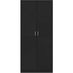 vidaXL 800622 Black Kleiderschrank 80x180cm