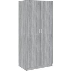 vidaXL 800627 Grey Sonoma Kleiderschrank 80x180cm