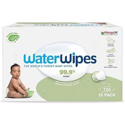 WaterWipes Plastic-Free Textured Clean Baby Wipes 720pcs