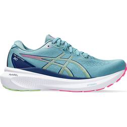 Asics Gel-Kayano 30 Wide W - Gris Blue/Lime Green