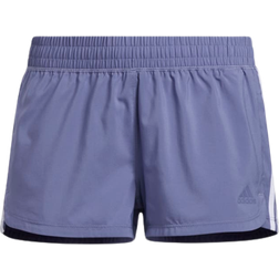 Adidas Pacer 3-stripes Woven Shorts - Orbit Violet/White