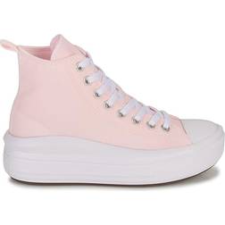 Converse Girl's Chuck Taylor All Star Move High Top Sneaker - Pink