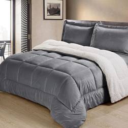 Cathay Home 108267 Bedspread Gray (259.1x228.6)