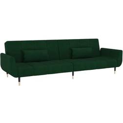 vidaXL 337584 Dark Green Sofa 78.7" 2 Seater