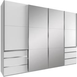 Mid you Sliding White Kleiderschrank 300x216cm