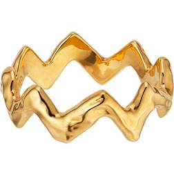 Jane Kønig Heartbeat Ring - Gold