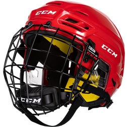 CCM Hockey Helmet Tacks 210 Combo - Red