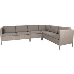 Cane-Line Connect Loungesett, Bord inkl. 4 Soffor