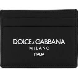 Dolce & Gabbana Black Logo Card - HNII7 DG MILANO ITAL