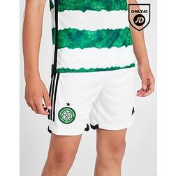 Adidas Celtic FC 2023/24 Home Shorts Junior, White 13-14Y