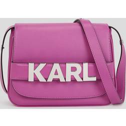 Karl Lagerfeld Liten Crossbody Veske Mauve, Purple, Dame, Størrelse: ONE SIZE