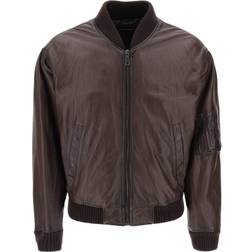 Dolce & Gabbana Padded leather jacket