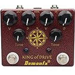 Demonfx DemonFX KING OF DRIVE Combined OD/Distortion Guitar Pedal