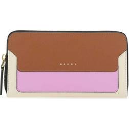 Marni Woman Multicolor Leather Wallet