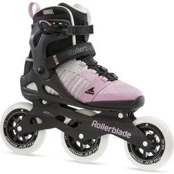 Rollerblade Macroblade 3WD Womens Inline Skates 2021, Blk/Gry/Pink
