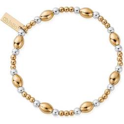 ChloBo Oval Bracelet - Gold/Silver