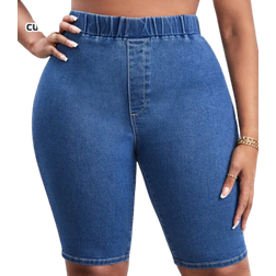 Shein Sxy Plus High Waist Denim Shorts