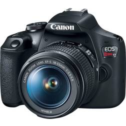 Canon EOS Rebel T7 + EF 18-55mm F3.5-5.6 + EF 75-300mm F4-5.6 III