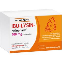 IBU-LYSIN Ratiopharm 400mg 10 Stk. Tablette