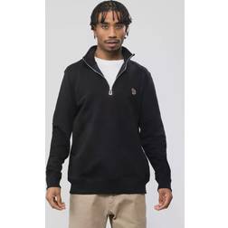 Paul Smith 1/4 Zip Sweatshirt Black