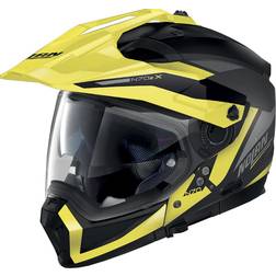 Nolan N70-2 X Stunner Flat Black ECE 22.06 Multi Helmet Hi-Vis Yellow