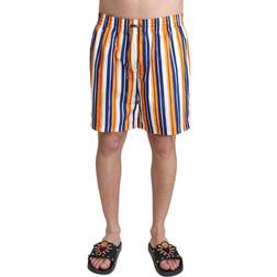 Dolce & Gabbana Striped Beachwear Swimshorts - Multicolor