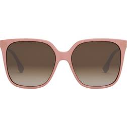 Fendi Pink FE40030I Square-frame Acetate