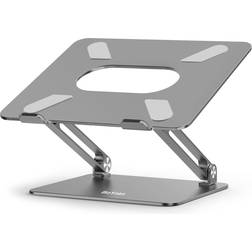 BoYata Boyata Laptop Stand, Adjustable Ergonomic Laptop Holder, Aluminium Alloy Notebook Stand Compatible for MacBook Pro/Air, Dell XPS, Lenovo, Samsung Laptops Up to 17 inches-Space Gray