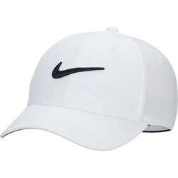 Nike Men's White Club Performance Adjustable Hat White White