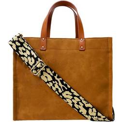 Threaded Pear Campbell Tote Bag - Brown