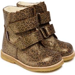 Angulus Winter Tex Boots - Brown Leopard