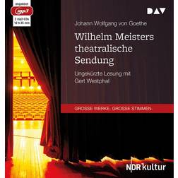 Wilhelm Meisters theatralische Sendung (Hörbuch, CD, MP3, 2018)