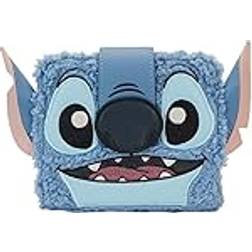 Loungefly Disney: Stitch Plush Sherpa Cosplay Bifold Wallet