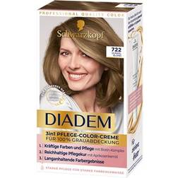 Diadem 3-i-1 Care Colour Cream 722 Dark blond