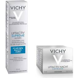 Vichy Liftactiv Augen Creme gratis Neovadiol Nachtpflege 15ml