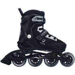 Venor Invicta Inliner Kinder Black/Silver Black/Silver 29-32EU Scootworld.de