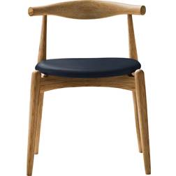 Carl Hansen & Søn CH20 Oiled Oak/Leather Kjøkkenstol 73cm