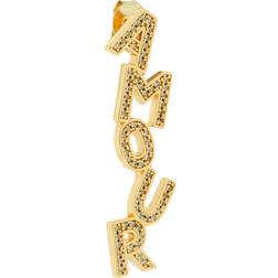 The Earring Shop Mon Amour Stud Ørestikker hos Magasin Gold