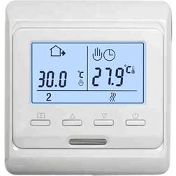 Luxus-Time Raumthermostat für Fußbodenheizung LXW-7206 in Weiß