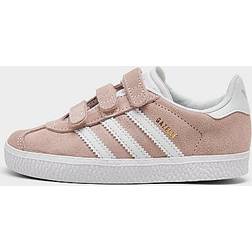 Adidas Kids' Toddler Originals Gazelle Casual Shoes Icy Pink/Cloud White/Cloud White 10.0