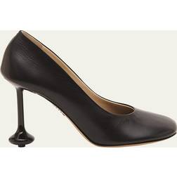 Loewe Pumps Toy aus Leder Schwarz