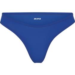 SKIMS Fits Everybody Dipped Front Thong - Sapphire