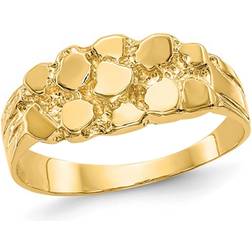 Gem & Harmony Nugget Ring - Gold