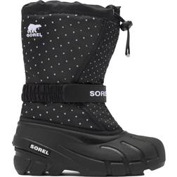 Sorel Youth Girls Flurry Print Boot Black