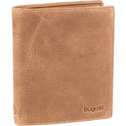 Bugatti volo coin wallet combi style 10cc geldbörse cognac