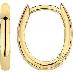 Blush Hoop Earrings - Gold